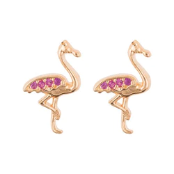 Short Story Flamingo Earring