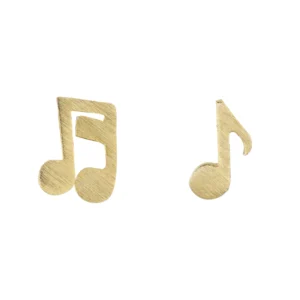 Short Story Music Note Earring