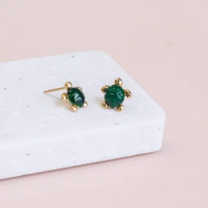 Short Story Turtle Earring