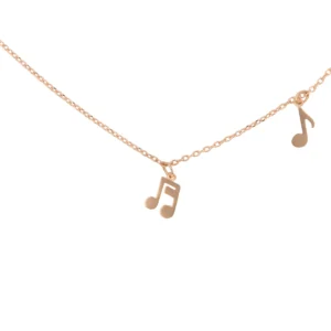 Short Story Music Necklace