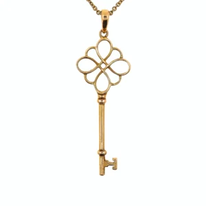 Short Story Key Necklace